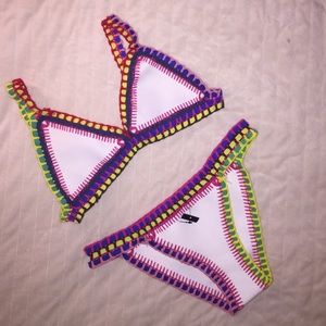 Handmade Two Piece Bikini Crochet