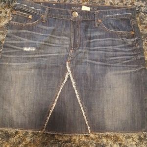 BANANA REPUBLIC JEAN SKIRT BANANA REPUBLIC JEAN SKIRT