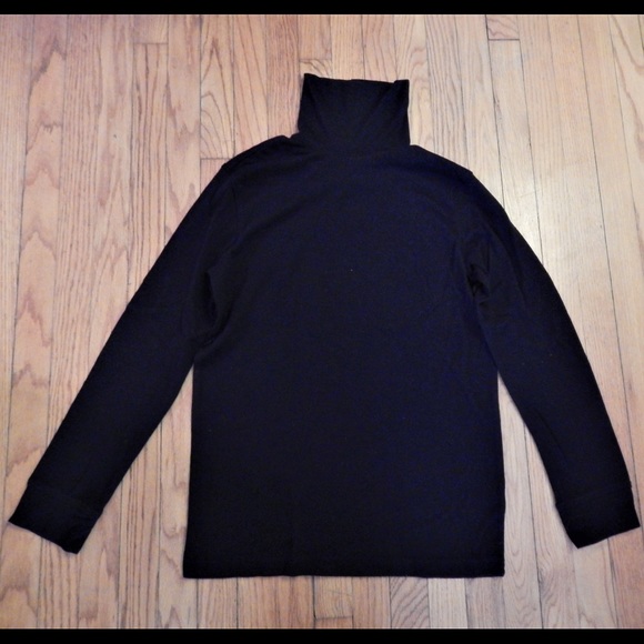 Croft & Barrow Men's Black Turtleneck Shirt Sz M