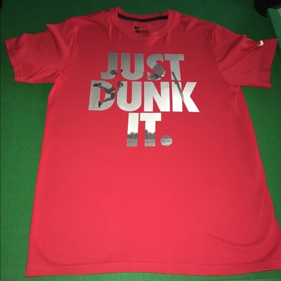Short sleeve, mens "Just Dunk It" Nike t-shirt
