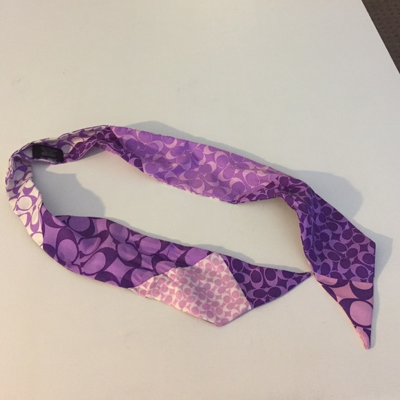 Coach Silk Purse Scarf