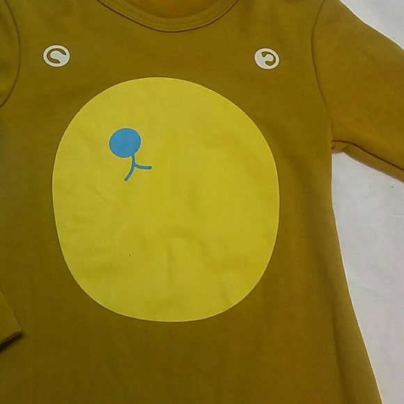 sale***Mustard Cute Face Tunic. kids   :) - Picture 3 of 4