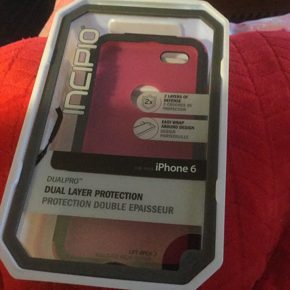 iPhone 6 case ... hot pink and black