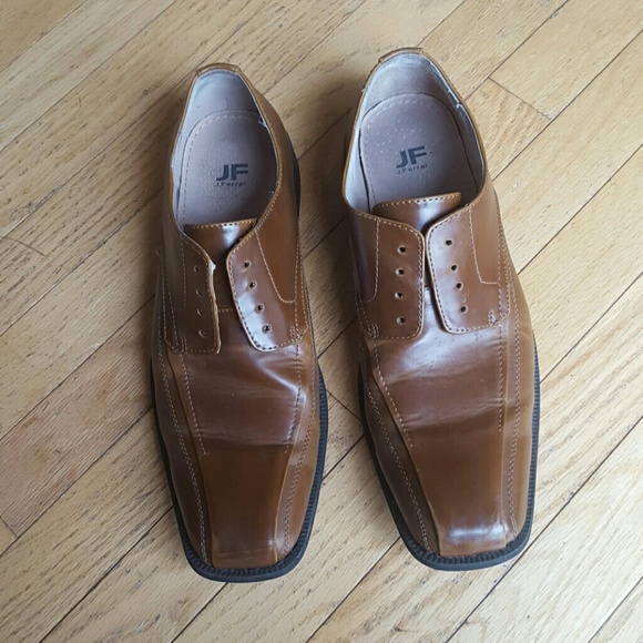 Men's brown dress shoes F Ferrar size 10.5