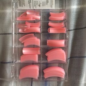 Salon Quality baby pink nail tips