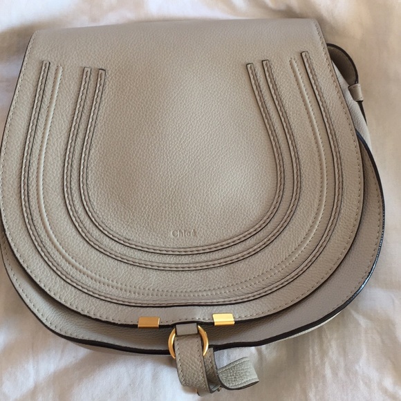 AUTH CHLOE MARCIE XBODY IN DOVE GREY