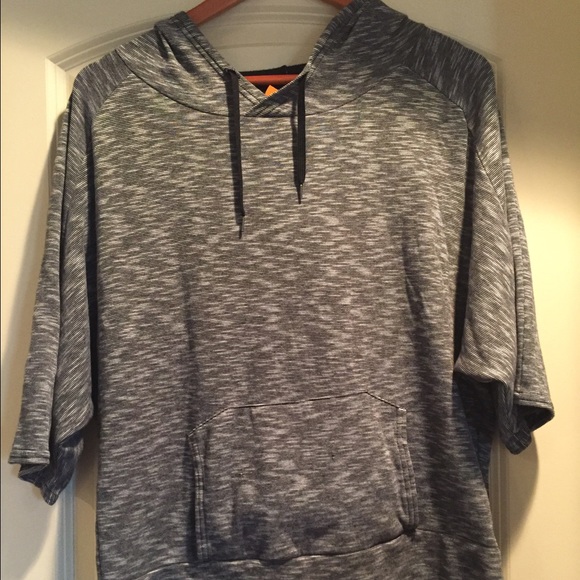 Lucy 3/4 sleeve hoodie shirt.