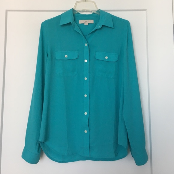 LOFT Tops - ⬇️ LOFT utility blouse, VEUC