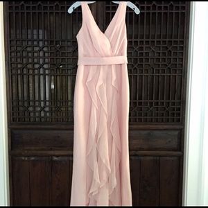 Vera Wang Bridesmaid Dress. Blush pink. Size 0.