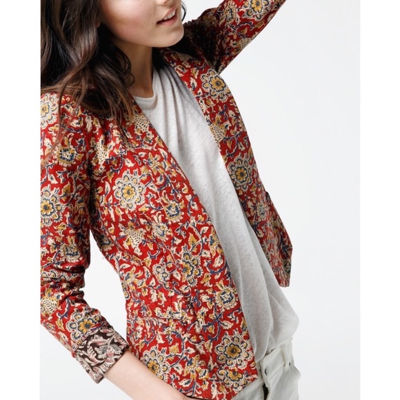 NWOTs! Printed Mango Blazer Size XS