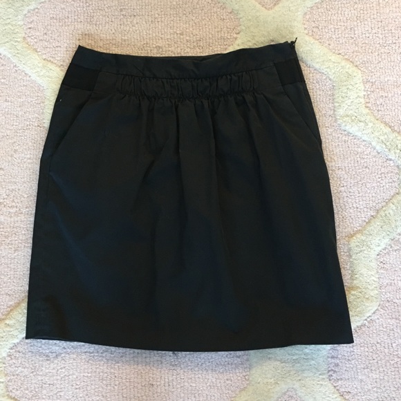Banana Republic Black Stretch Mini Skirt Size 4 - Picture 1 of 4