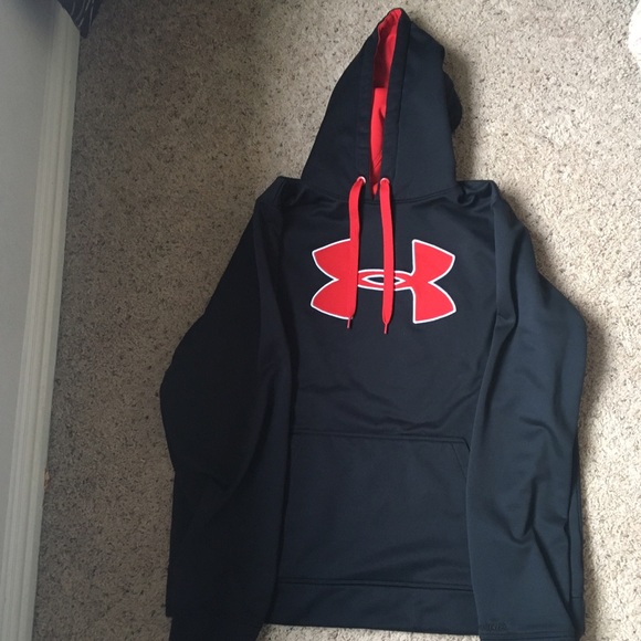 Under Armour Jacket. BLACK, RED