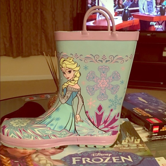 Disney frozen rain boots