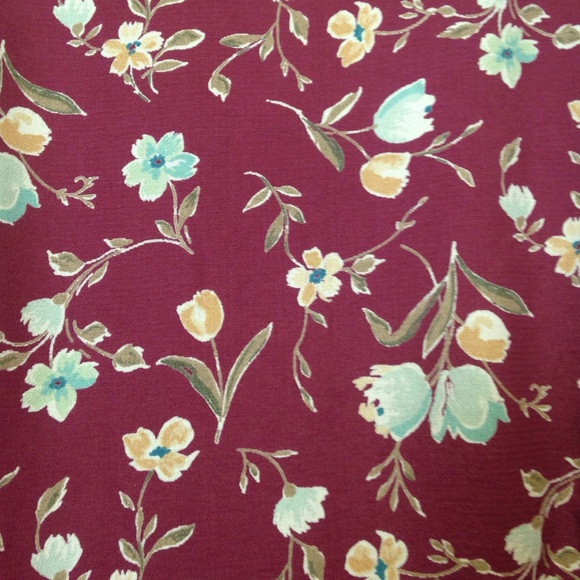 GAP Ankle-Length, Short-Sleeved Floral Dress - Picture 2 of 4