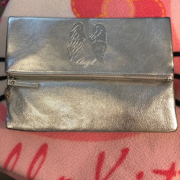 Victoria's Secret fold over zippered clutch