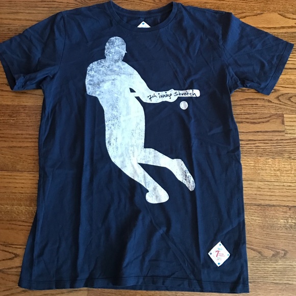7th Inning Stretch Tee NWOT