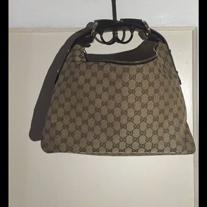 Authentic Gucci Horsebit Hobo Bag