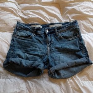 Pilcro denim shorts