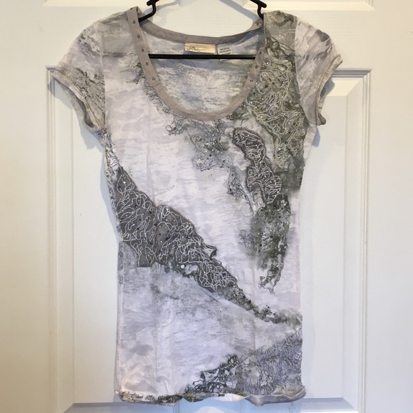 MIss Me shirt with stones