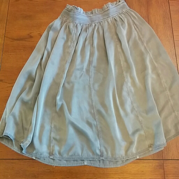 Michael Kors silk modi skirt