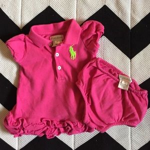 Ralph Lauren Pink Polo Dress
