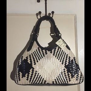 Cole Haan Genevieve Plaid Triangle Bag