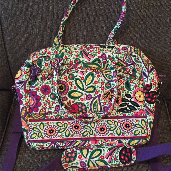 Vera Bradley laptop/travel bag