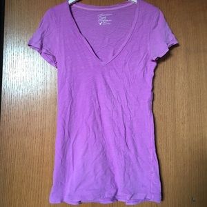 American Eagle Purple tee