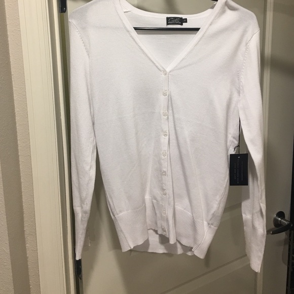 White Cardigan
