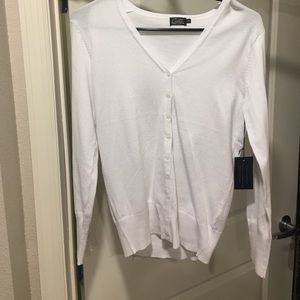 White Cardigan