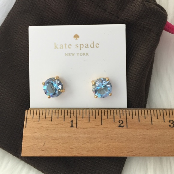 Kate Spade♠️Light Blue Studs - Picture 4 of 4