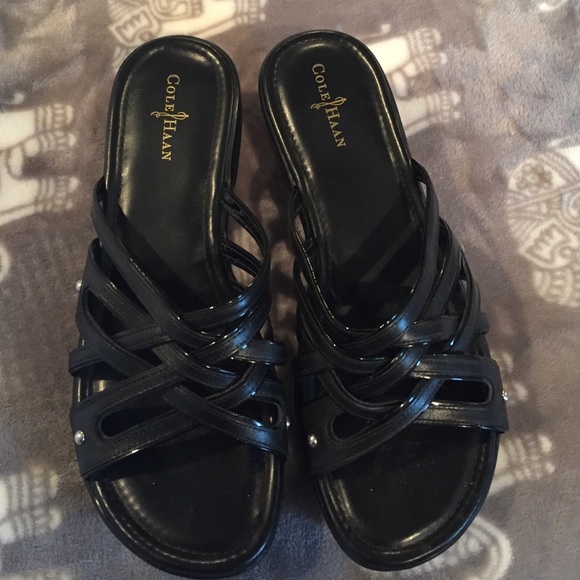 Cole Haan Nike air sandals.