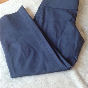 Theory black crop pants, size 2.