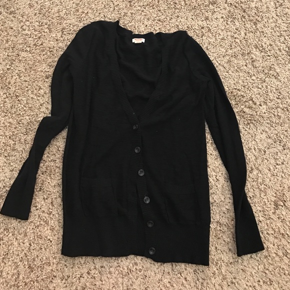Black cardigan from target