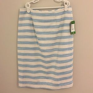 Lilly Pulitzer NWT Hyacinth Skirt Striped Size 4