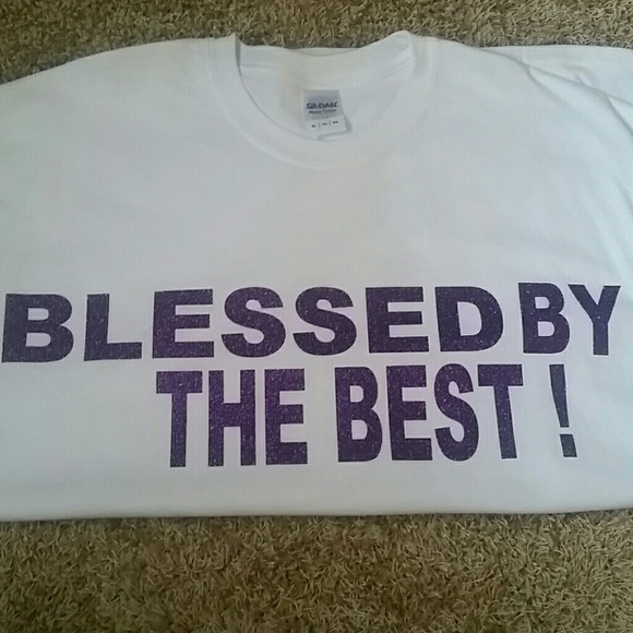 Purple glitter shirt