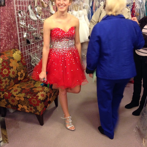Mari Lee short prom/formal dress
