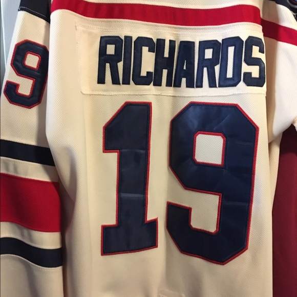 2012 winter classics NY Rangers jersey#19 Richards