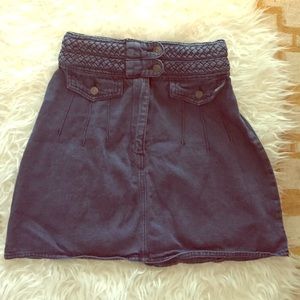 Free People Denim skirt