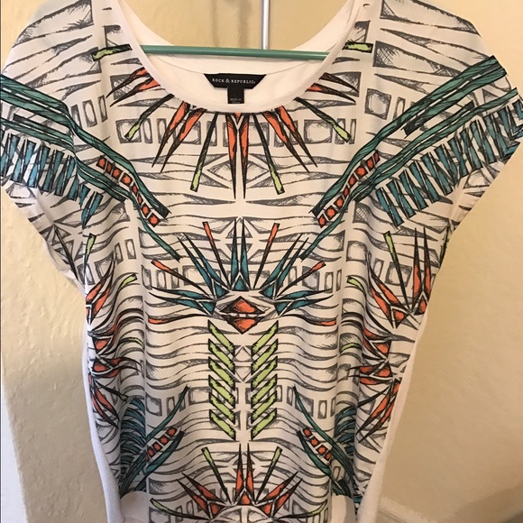 Rock and Republic short sleeve tunic