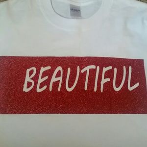 Beautiful glitter shirt