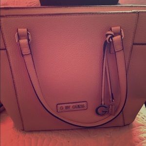Guess white purse