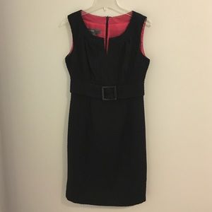 Gorgeous Black Shimmer Knee-length Dress Size 6