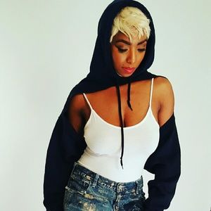 Made 2 order Custom Grunge Hoodie Sweatshirt