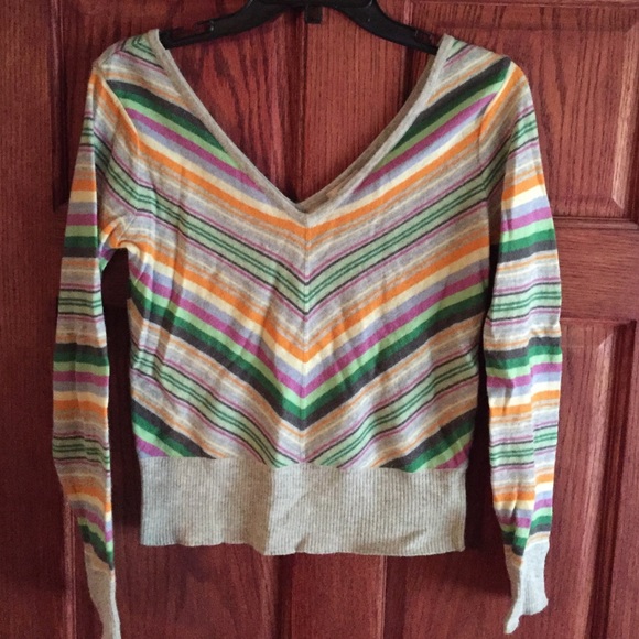 Deep V-Neck Sweater