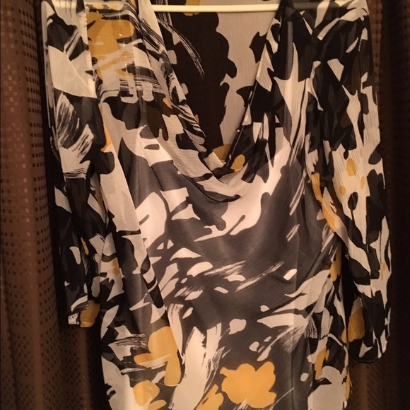 Sheer silk top size 10 - Picture 1 of 3