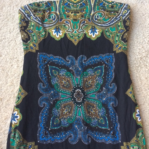 Forever 21 Dress strapless - Picture 2 of 4