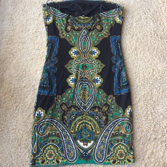 Forever 21 Dress strapless - Picture 4 of 4