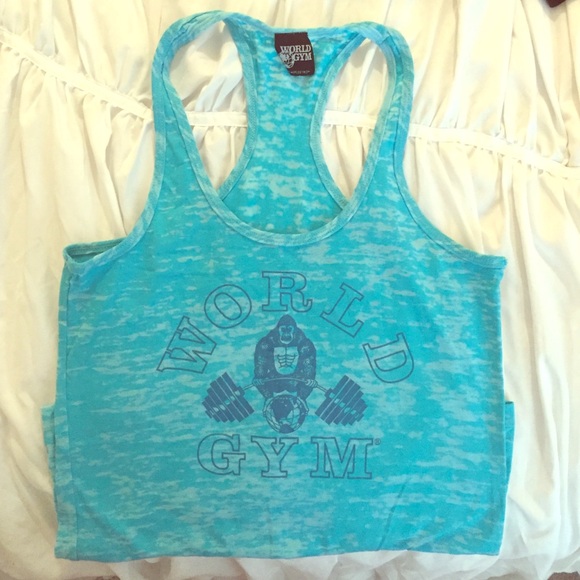 World Gym Racerback Tank