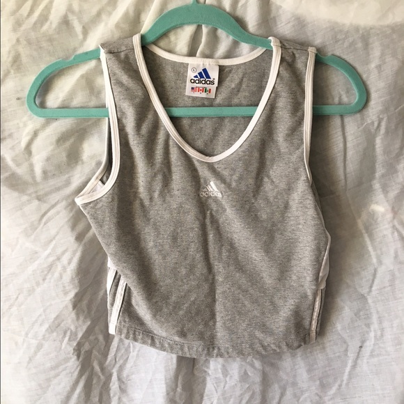 Vintage adidas crop top
